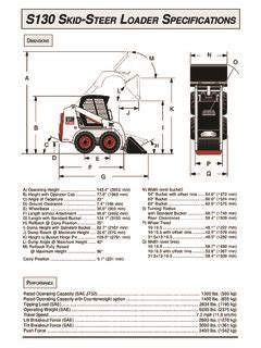 bobcat s130 specs pdf